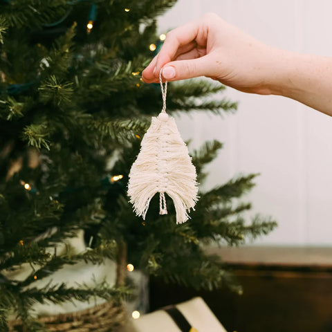 White Tree Ornament