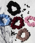 upcycled athletic scrunchies