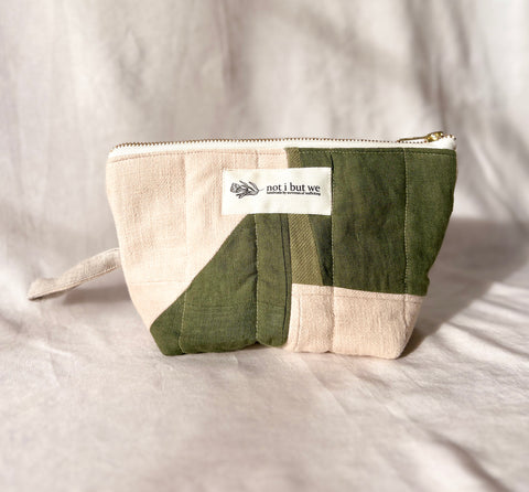 Quilted Cosmetic Pouch