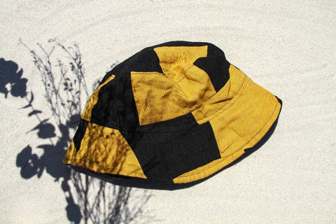 Mustard Black Yellow Bucket Hat from Not I But We