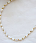 freshwater pearl necklace with spacers